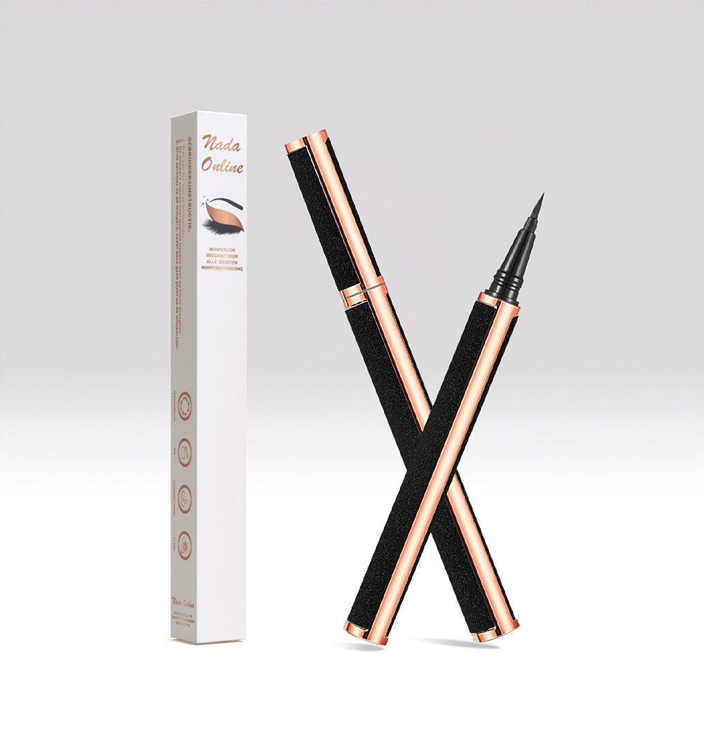 Zwarte Eyeliner Wimperlijm